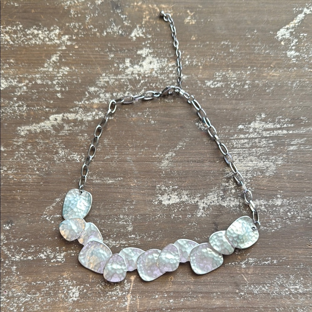 Appleseed’s Elegant Silver-Tone Necklace
